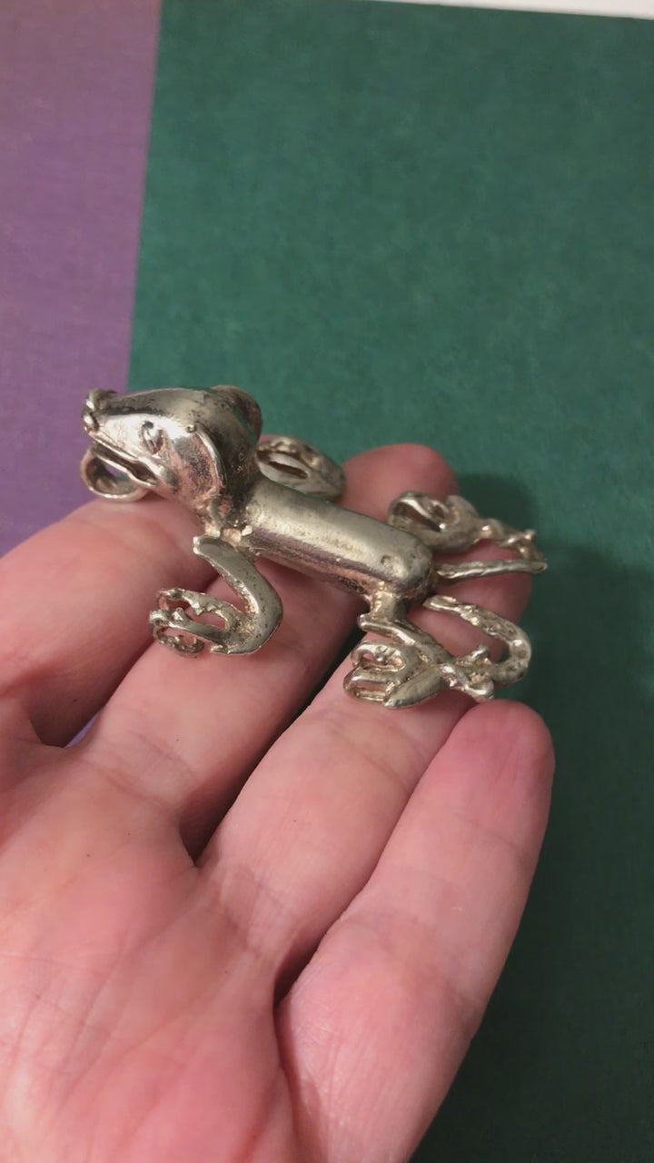 1980 Pre-Columbian Lizard Pendant