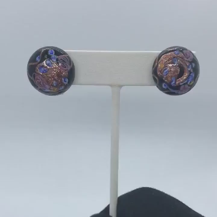 1950s Murano Glass Earrings