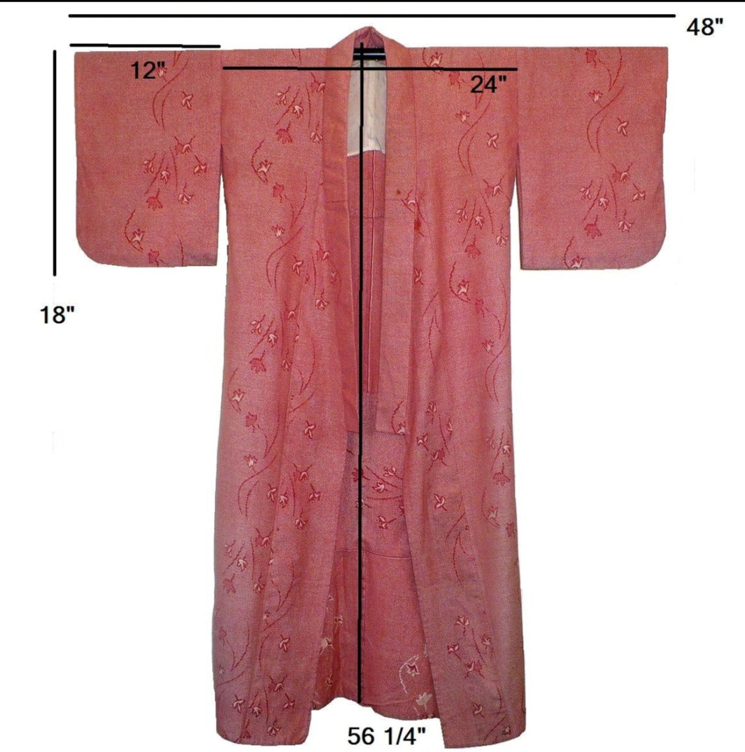 1980s Zha-Ran Winter Kimono