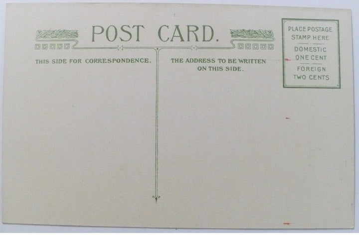 1912 Romantic Rendezvous Postcard